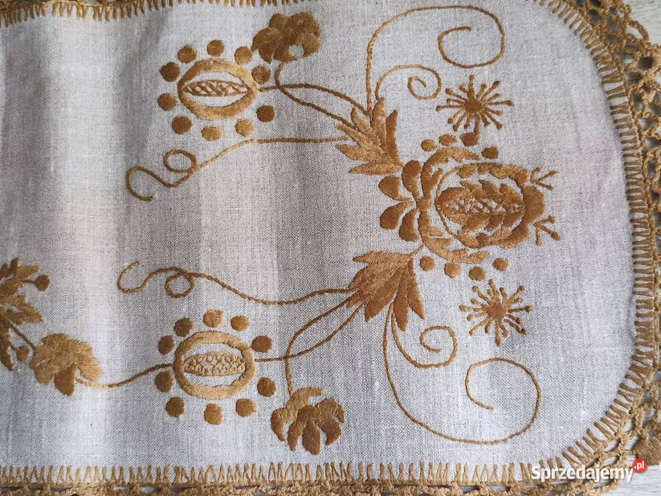 Serwetki haftowane rekodzielo