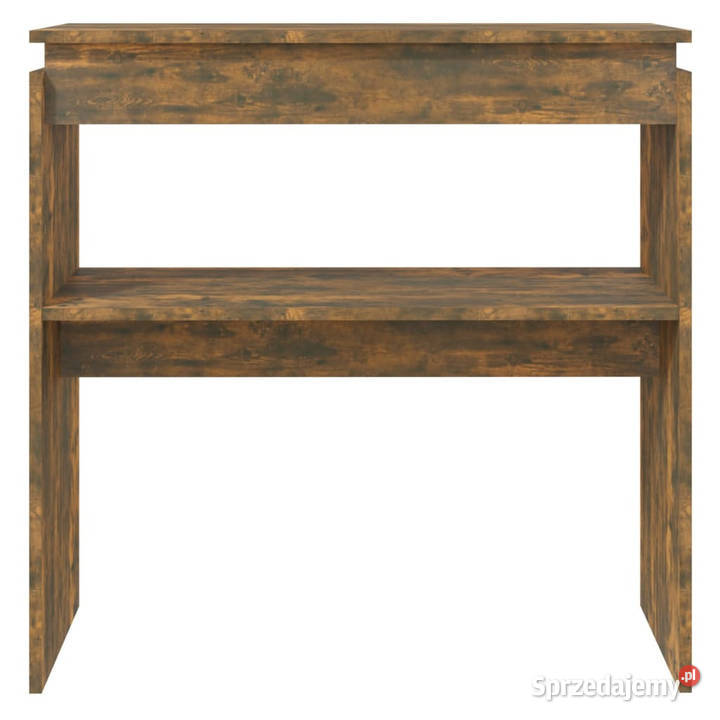 Stolik konsolowy przydymiony dąb 80x30x80 Warszawa