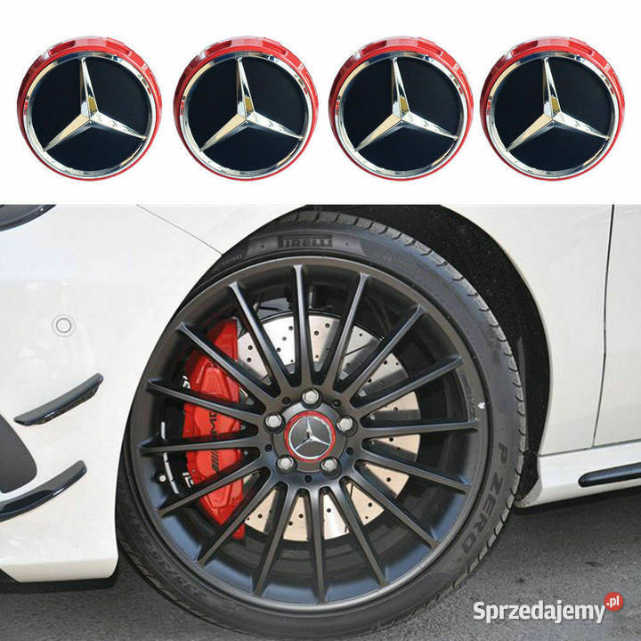 DEKIELKI DEKIELEK MERCEDES BENZ AMG CZERWONY RED Poznań sprzedam