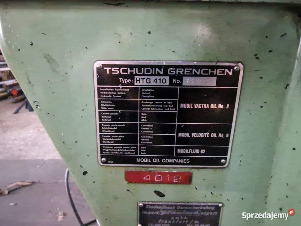 Szlifierka do wałków HTG 410 Gorzów Wielkopolski