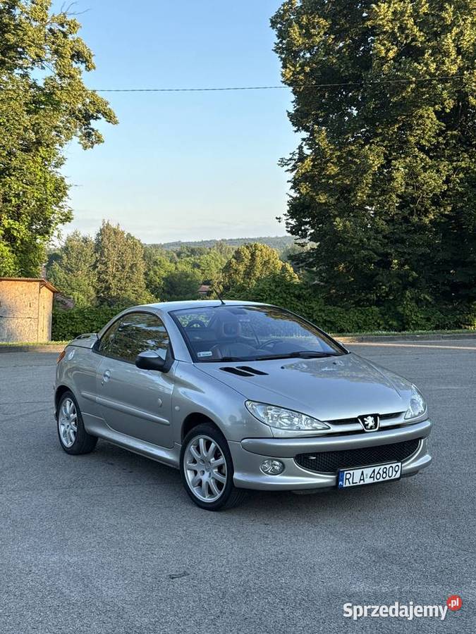 Peugeot 206cc 16 benzyna 2004 cabrio