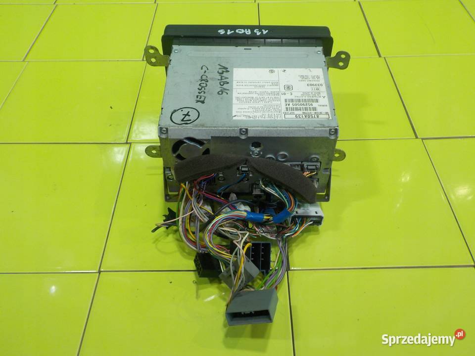 CITROEN CCROSSER 22 HDI 09r radio nawigacja osobowe