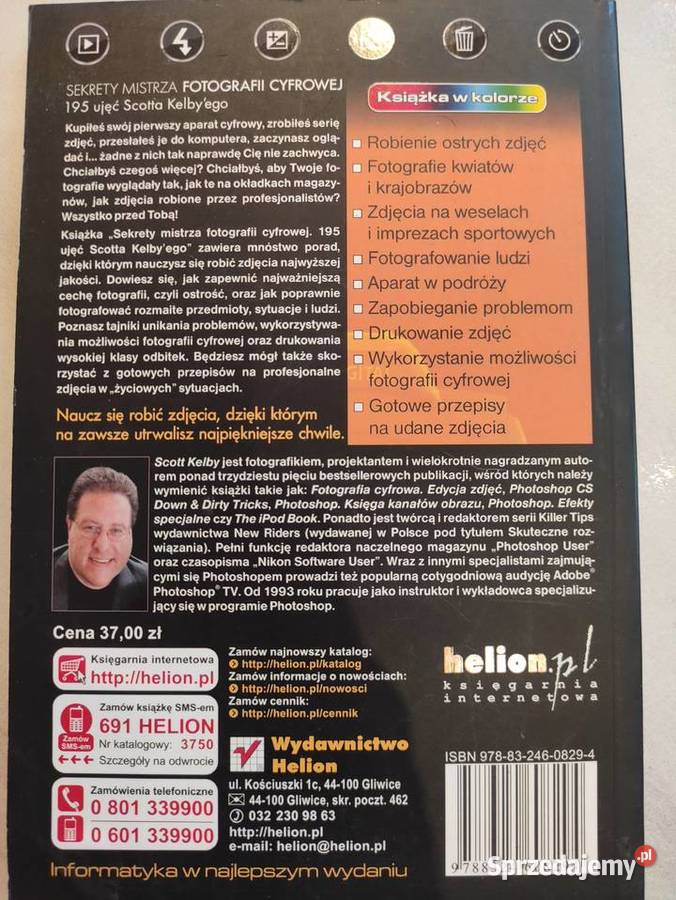 Scott Kelby sekrety fotografii cyfrowej Słupsk sprzedam