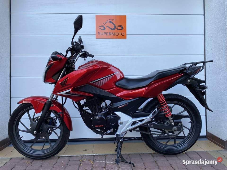 HONDA CB125 F KAT B A1 STWORZONY SUPER STAN Kokoszkowy