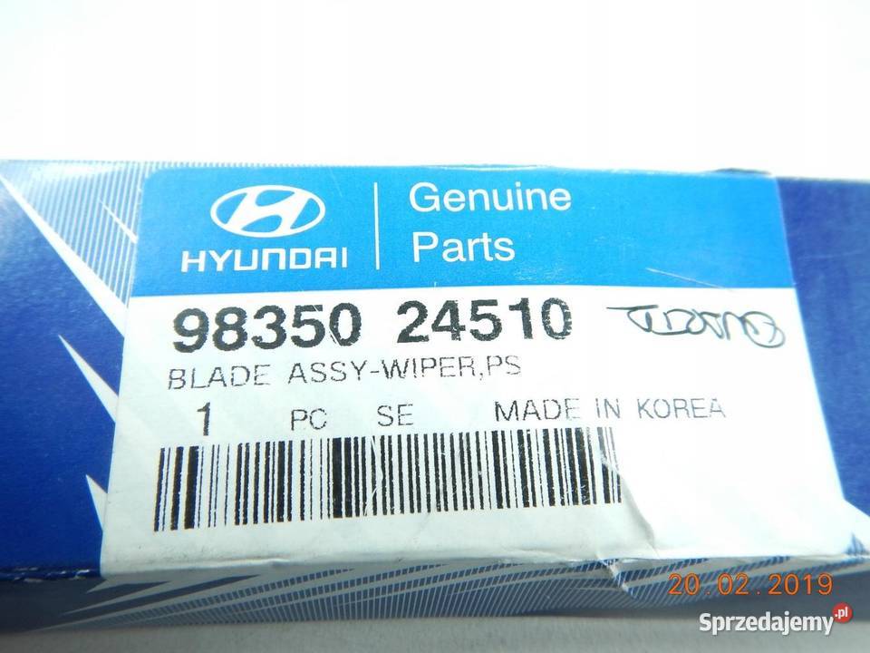 PIÓRO WYCIERACZKI HYUNDAI 9835024510 Z ASO sprzedam