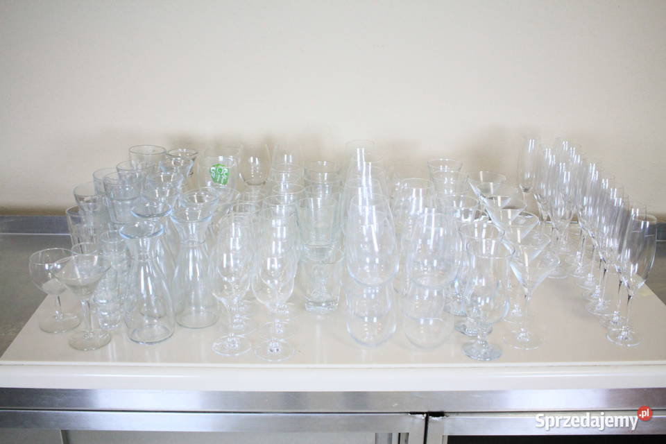 Komplet szkła zastawa stołowa liczna Gastronomia Góra sprzedam