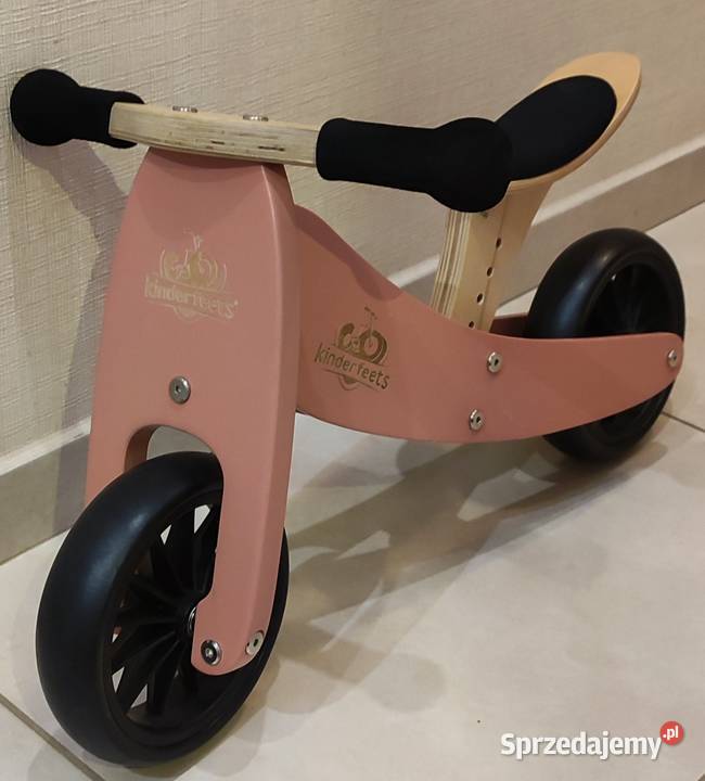 Rowerek 2 w 1 Kinderfeets Różowy Łódź