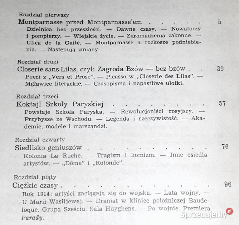 Montparnasse w latach 19051930 JeanPaul lubelskie Chełm