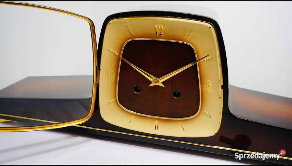 Piękny Zegar Kominkowy Art deco FHS Germany Grupa