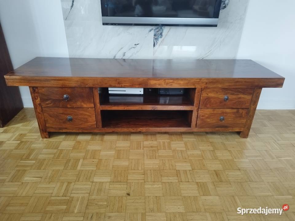 szafka telewizyjna w stylu kolonialnym Szafki mazowieckie Warszawa