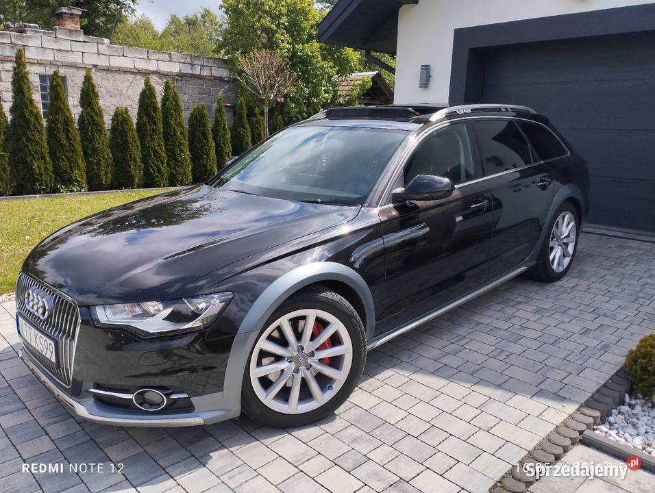 AUDI A6 C7 ALLROAD anglik 30 TDI QUATRO 2014r nieuszkodzony Dębica