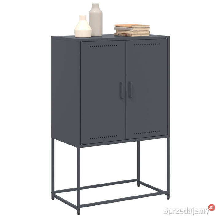 Szafka antracytowa 685x385x107 stal WM846508 mazowieckie Warszawa