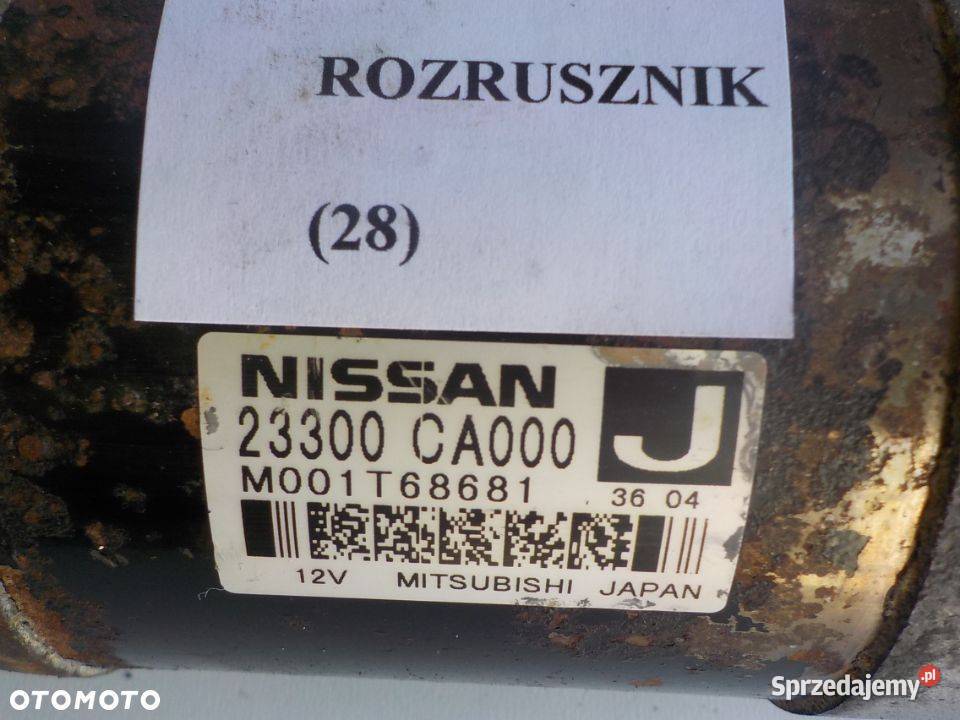 ROZRUSZNIK 23300 CA000 NISSAN MURANO Z50 4 Nowy Tomyśl sprzedam