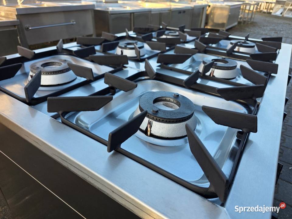 Kuchnia Gazowa 6 Pal Piekarnik Elekt EGAZ M1281 Gastronomia Nowe Skalmierzyce
