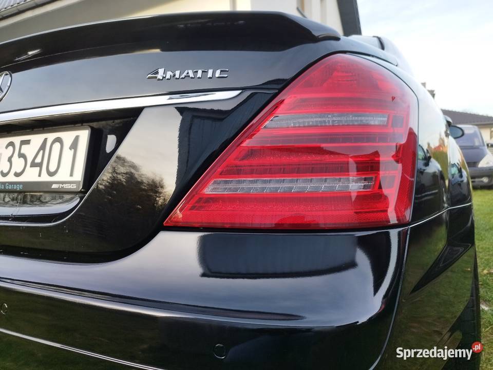 Salon Polska Mercedes S klasa4x447 V8 340 2007
