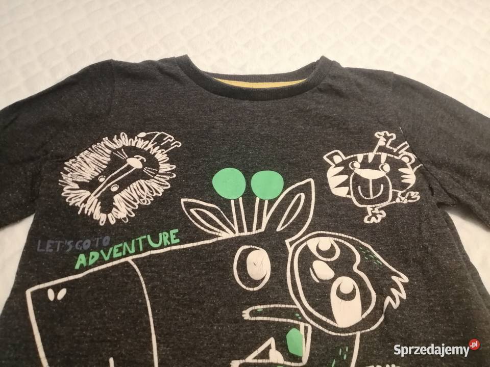 Koszulka chłopięca długi rękaw Baby 98 Zoo Rozmiar 98 Czeladź
