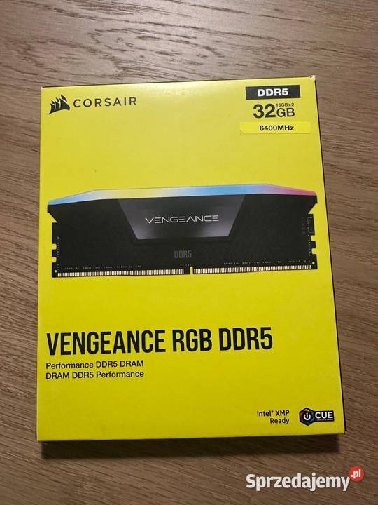 Pamięć RAM CorsairPredator 32GB DDR5 6400Mhz zachodniopomorskie Szczecin sprzedam