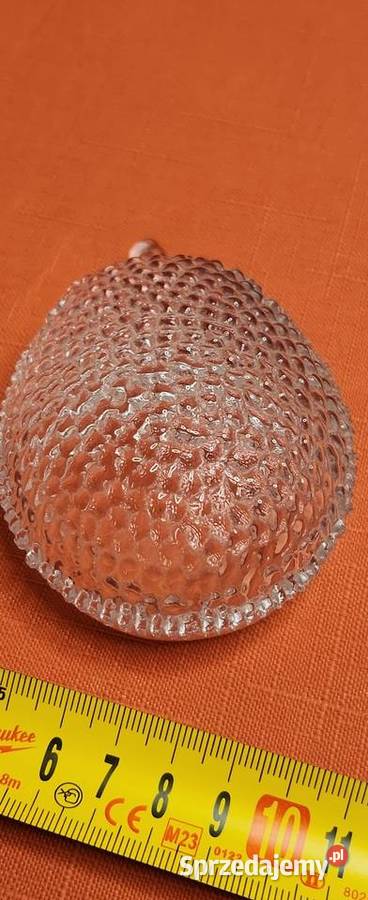 Jeż figurka Clear Art Glass HEDGEHOG PAPERWEIGHT Gliwice sprzedam