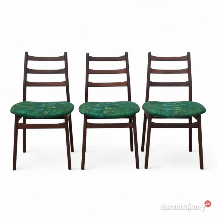 3 krzesła vintage Casala Niemcy lata 60 design Gryfice
