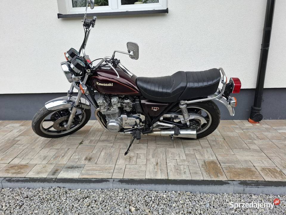 Kawasaki ltd 750 kz 750 przebieg 35 mil 1983 Chobrzany