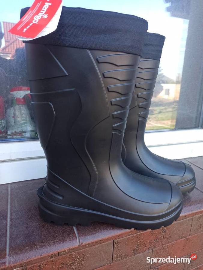Buty gumowe ocieplane sprzedam