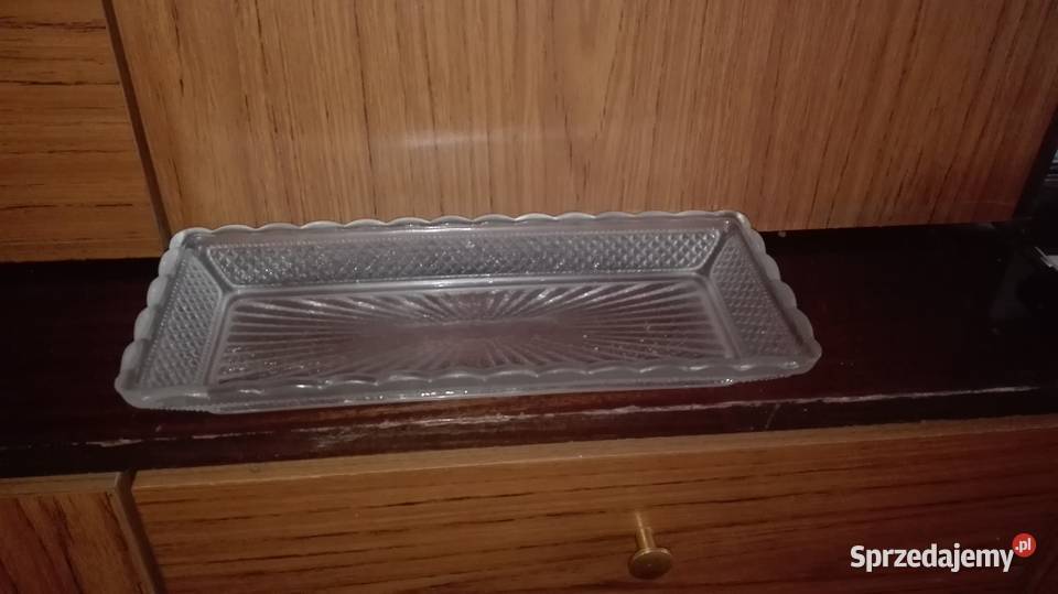 Kryształ z lat PRL biały mazowieckie Warszawa sprzedam