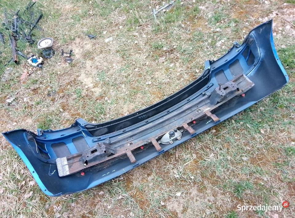 KIA Rio 2008 Z tyłu Zderzak tylny Zderzaki Barłogi