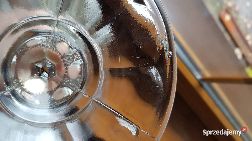 Rozkloszowana owocarka Medaliony Ząbkowice szkło śląskie Dąbrowa Górnicza sprzedam