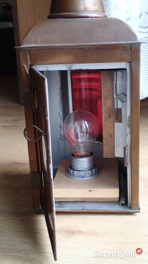 Lampy nawigacyjne Franz Schilbach aus Sttetin Szczecin