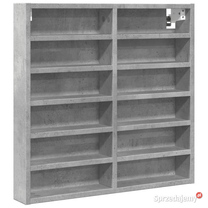 Witryna szarość betonu 60x85x58 materiał sprzedam