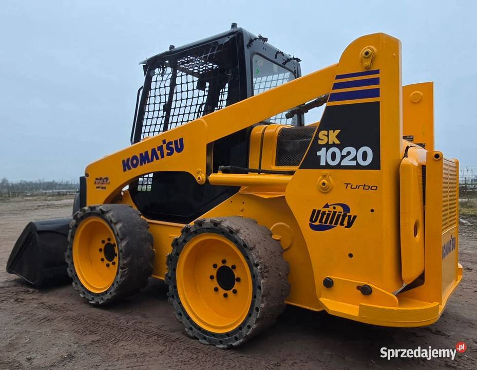 Komatsu sk1020 2011r ładowarka burtowa pod Żerdź