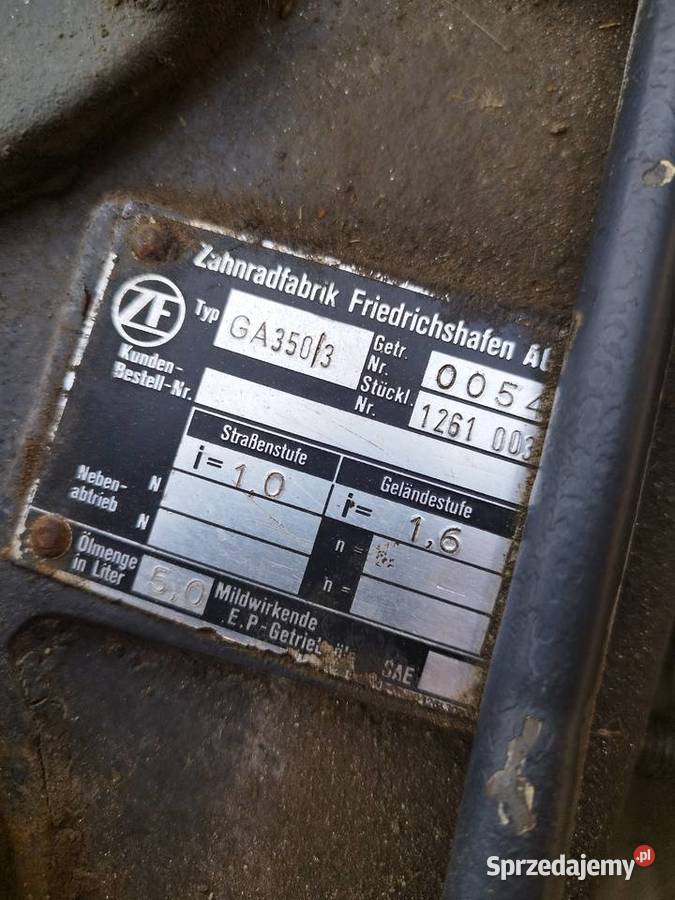 Reduktor do żurawi 32t40t Części do maszyn budowlanych śląskie Dąbrowa Górnicza