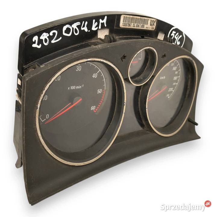 LICZNIK ZEGARY 13267567 UX Opel Astra H Zafira B sprzedam