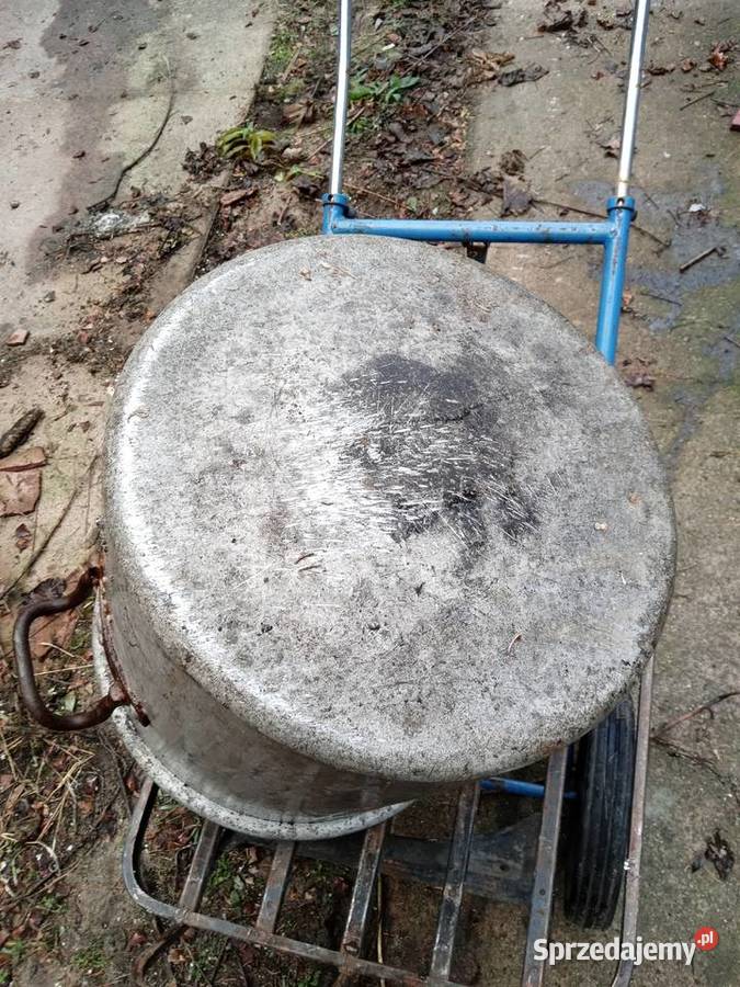Duży gar garnek ALUMINIUM grube Pozostałe Pozostałe Poznań sprzedam