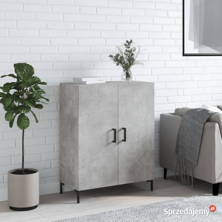 Szafka szarość betonu 695x34x90 materiał Warszawa