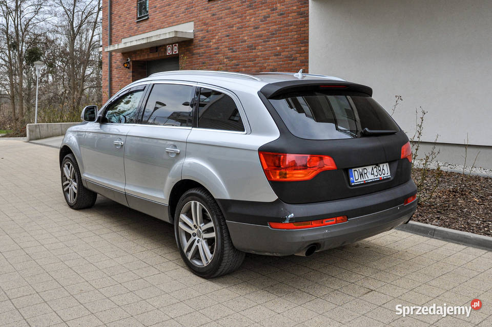 Audi Q7 30TDI 2008 r Automat Quattro Skóry dolnośląskie Wrocław