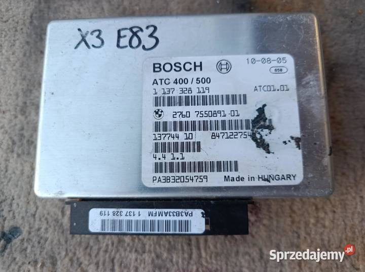 BMW X3 X5 komputer skrzyni biegów ATC 1137328119 Warszawa