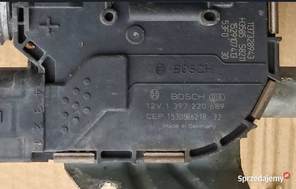 Skoda Octavia III mechanizm wycieraczek Dębno