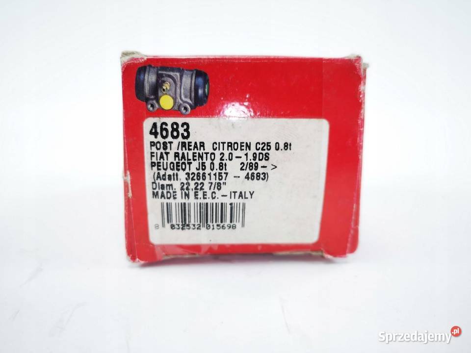 CYLINDEREK HAMULCOWY CITROEN C25 PEUGEOT J5 25 osobowe Cylinderki lubelskie