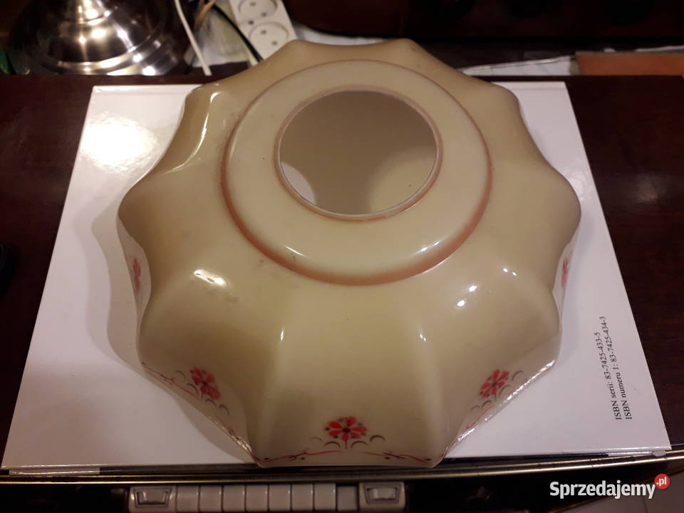 Lampa wisząca klosz art deco mazowieckie Warszawa sprzedam