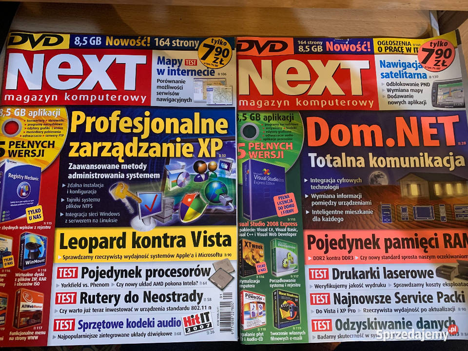 Next 2008 3 numery Rok wydania 2008 Kraków