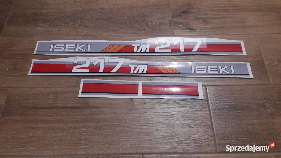 Iseki TM 217 traktorek naklejki Pozostałe Wola Wiewiecka
