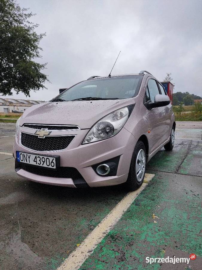 Chevrolet Spark 12 benzyna 2010 klima 4x elszyby różowy Nysa sprzedam