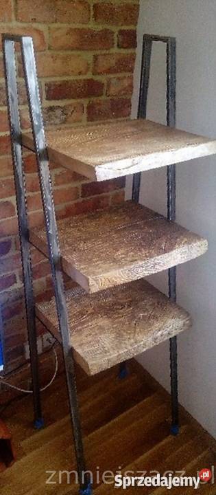 Regał Metal i Drewno loft industrial Białystok