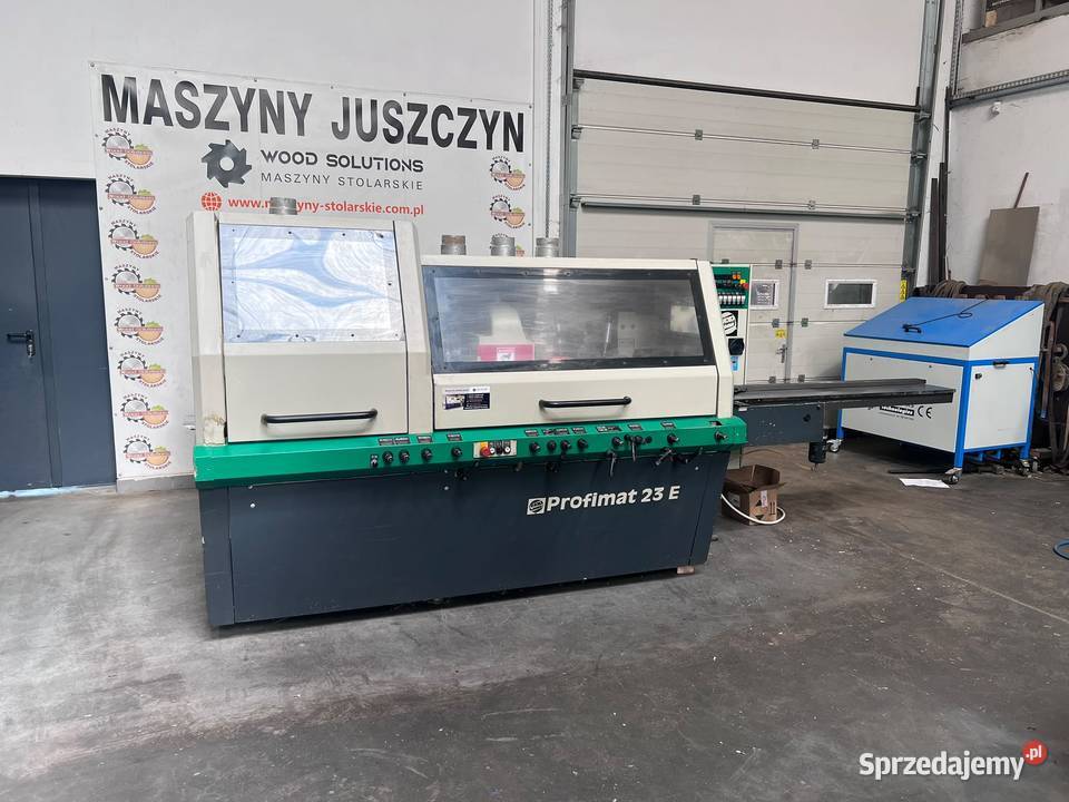 Strugarka czterostronna Weinig Profimat 23E Produkcja