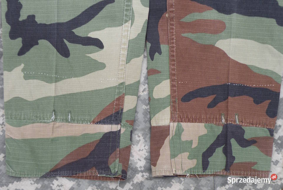 Spodnie BDU woodland large regular ripstop 2 Militaria dolnośląskie Wrocław