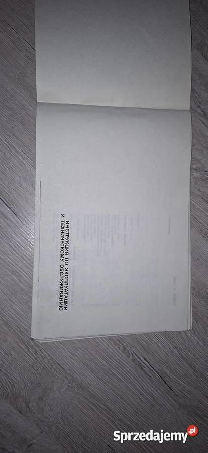 Instrukcja Obsługi Silnik D2500 Diesel 1988 Ostrów Wielkopolski sprzedam