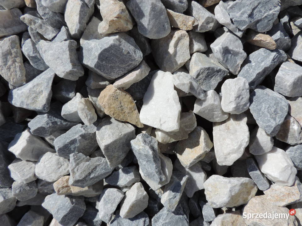 Grys Lazurowy niebieski Grys Granitowy Biała Podłoża