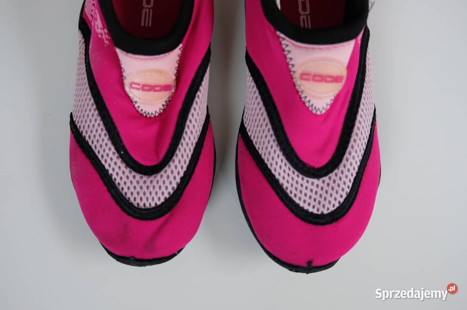 Różowe buty obuwie do pływania na plażę plażowe Moda i Styl Toruń