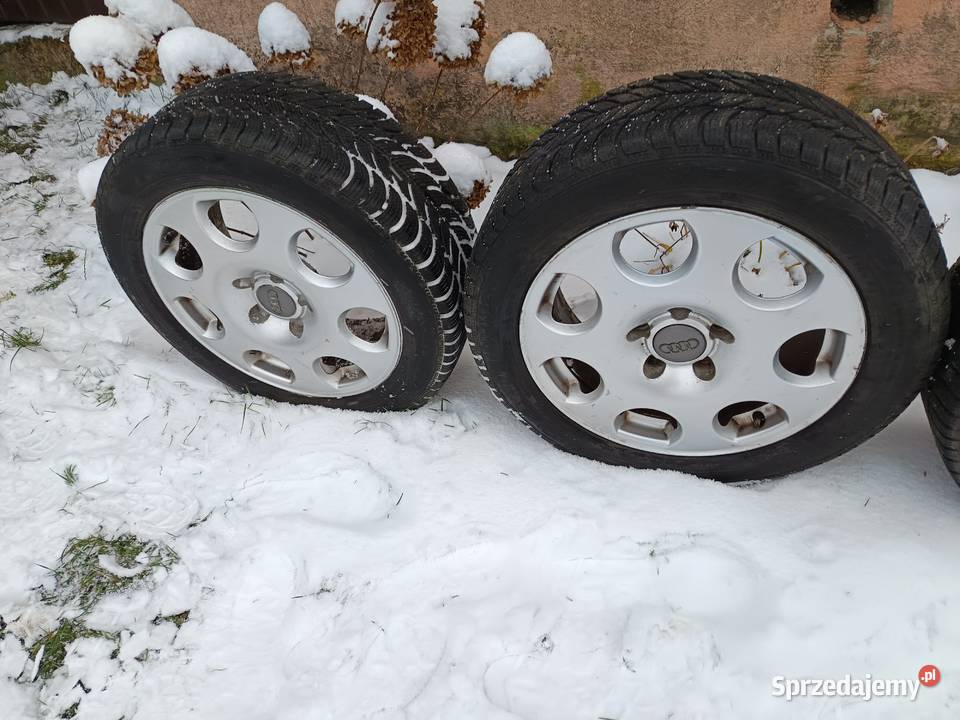 Alufelgi Audi 5x112 komplet zima aluminiowe